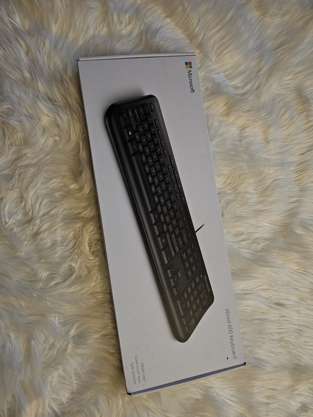 Microsoft Wired Keyboard 600 - Black